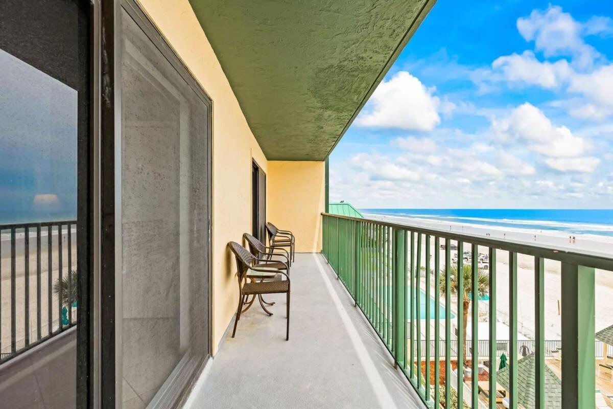 Ocean Front Condo With Amazing Views! Sunglow Resort 402 By Brightwild Daytona Beach Shores Eksteriør bilde